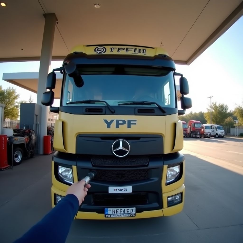 Surtidores de combustible YPF